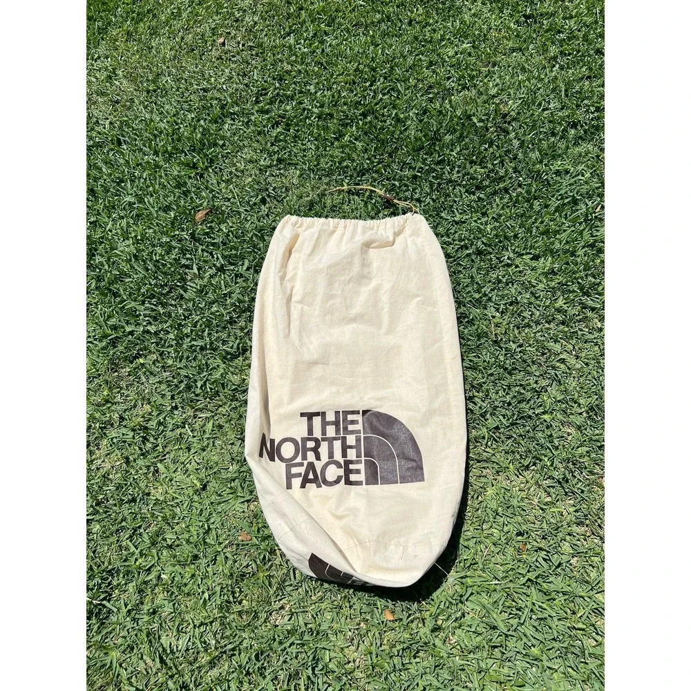 Vintage 80s The North Face Camping Laundry Bag Hiking Backpacking Tote Big Logo